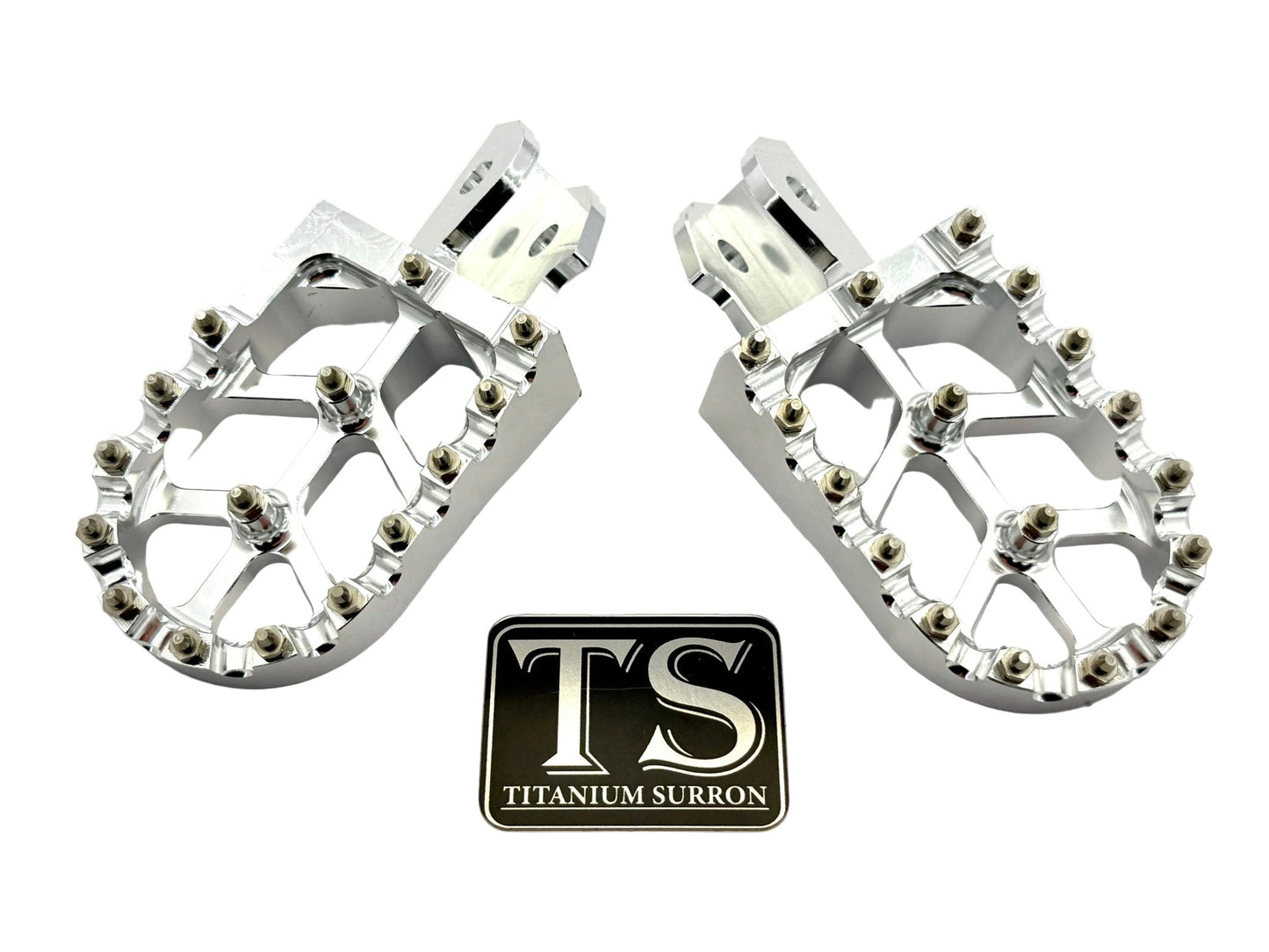 Anodized Aluminum Foot Pegs for Surron, E-Ride Pro, 79 Bike