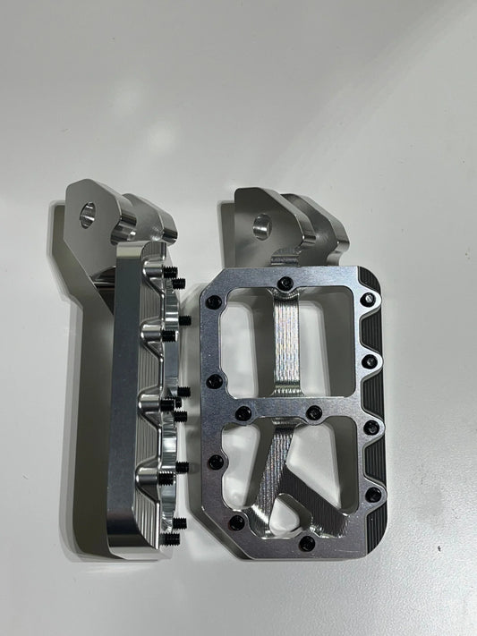 Silver/Black Foot pegs Surron-79Bike-All talaria models