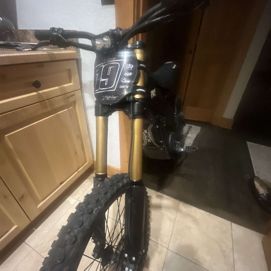 Surron gold fork wrap (fox 40)