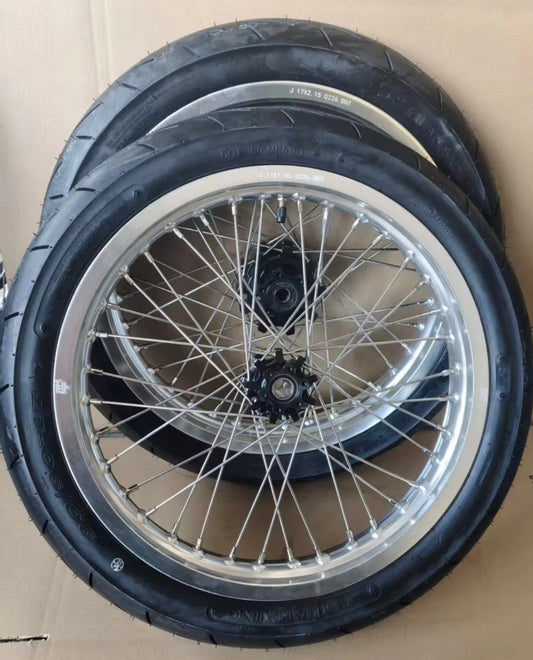 44 Tints Supermoto Wheel Set –Talaria MX5
