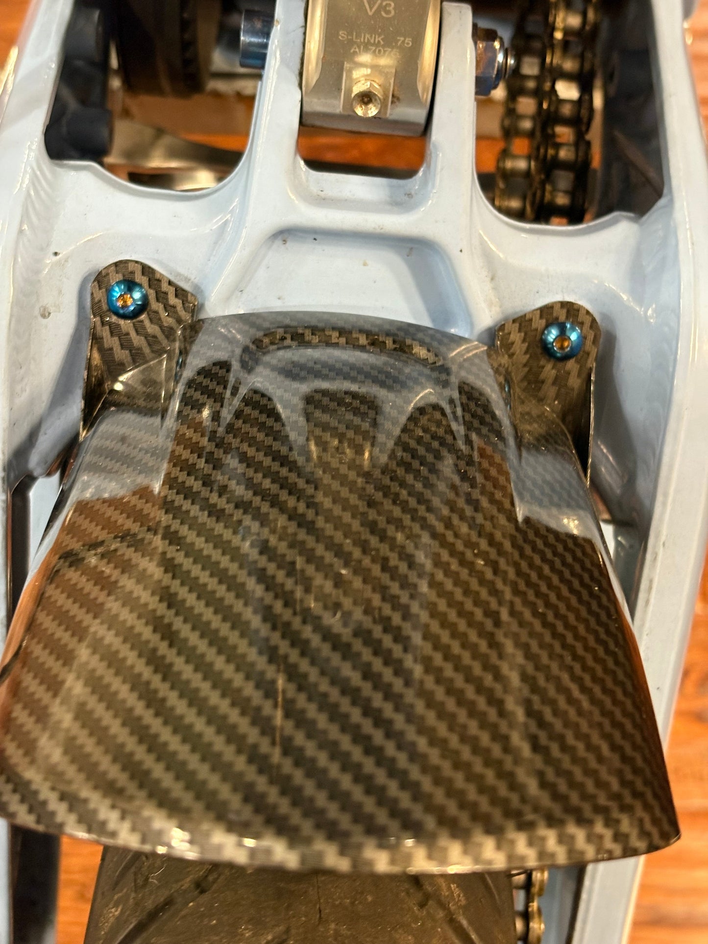 Rear Fender Titanium Bolts (set of 2)