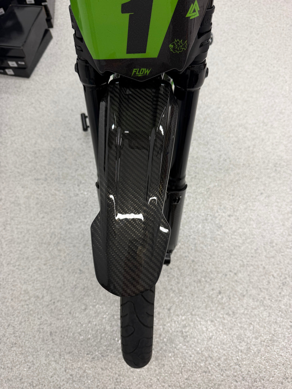 SurRon LBX Front Fender - Carbon Fiber