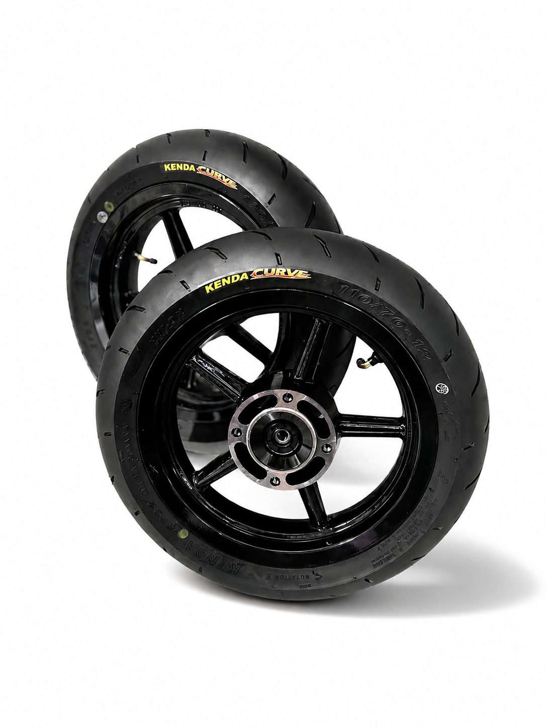 44 Tints 12" Supermoto Wheelset - (Tuttio/Yozma/Heybike/Valintsu/Razor)
