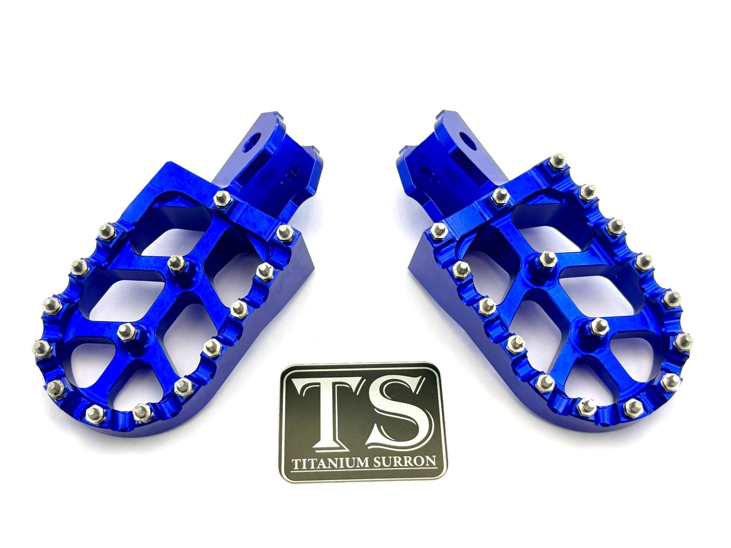 Anodized Aluminum Foot Pegs for Surron, E-Ride Pro, 79 Bike