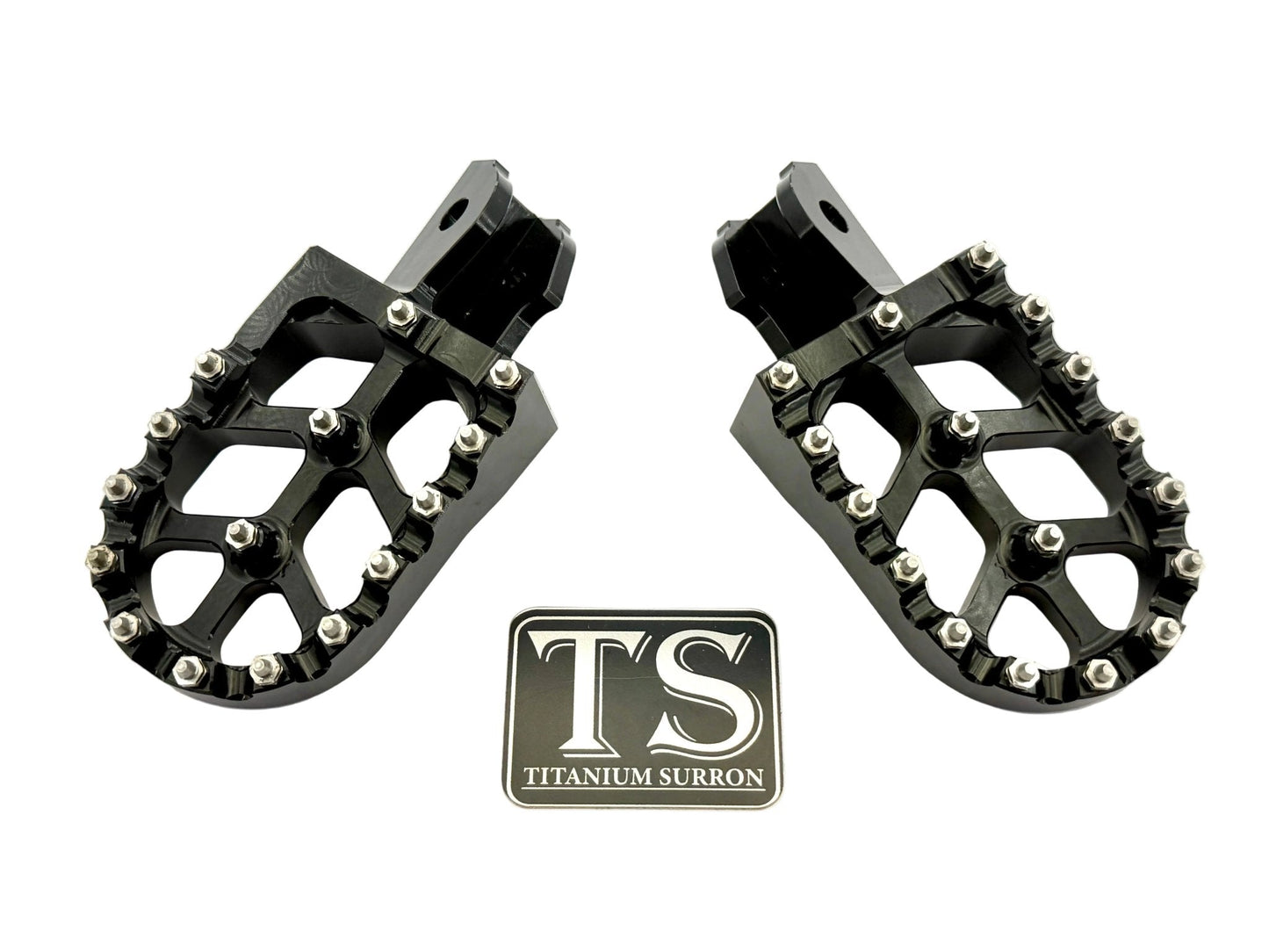 Anodized Aluminum Foot Pegs for Surron, E-Ride Pro, 79 Bike