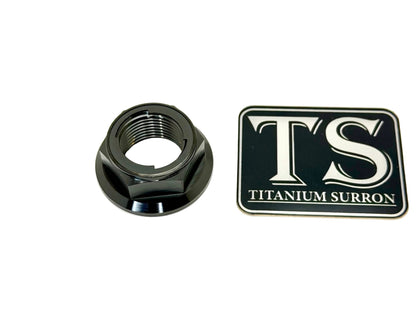 Titanium Rear Axle Nut - E-Moto